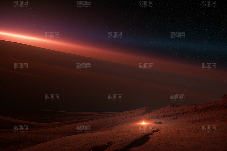 次表面散射在宇宙光影中的表现