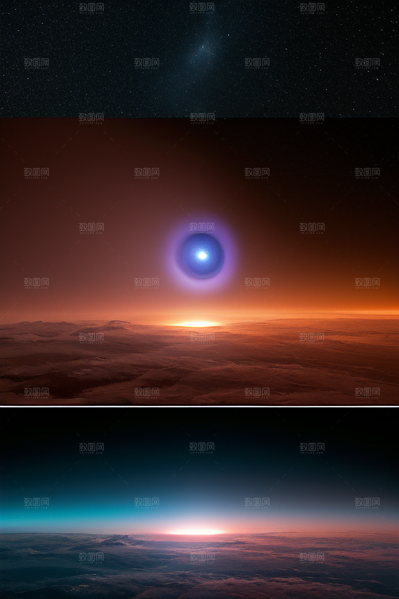 精细纹理在宇宙场景中的运用