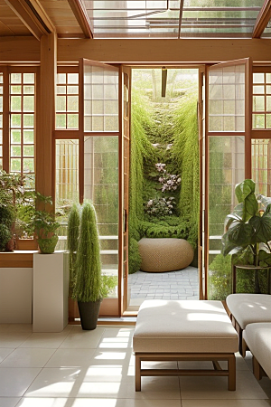 营造温馨卧室花园的光线与植物搭配技巧
