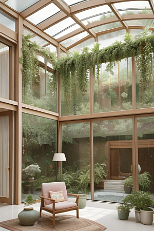 光线与植物的完美结合卧室花园的布置技巧
