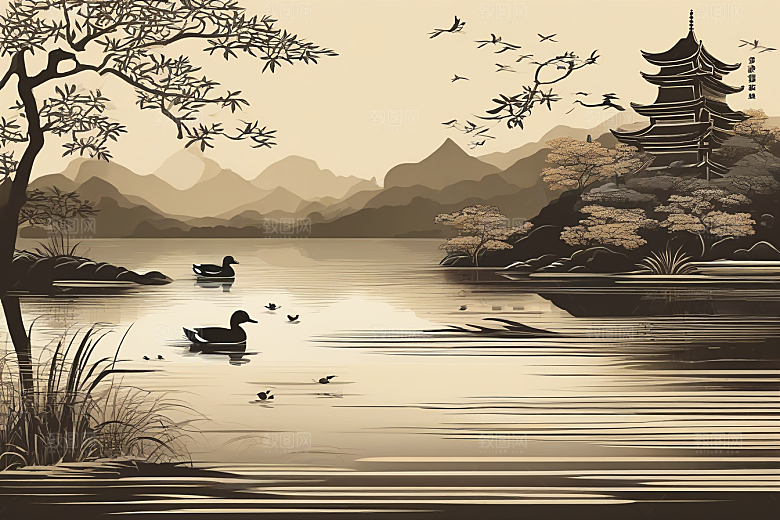 宋徽宗与绘本插图的奇幻之旅