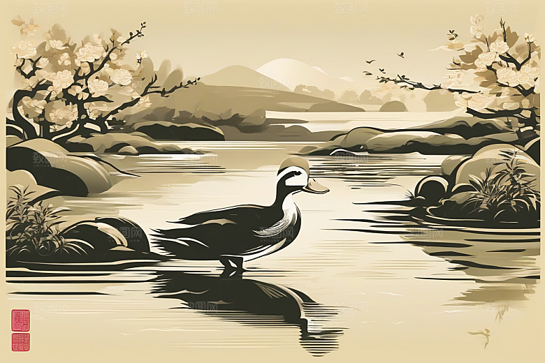 宋徽宗与绘本插图的奇幻之旅