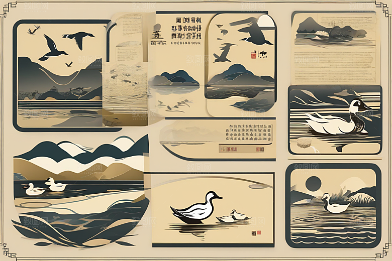 近乎完美的绘画艺术现代欧洲墨水画