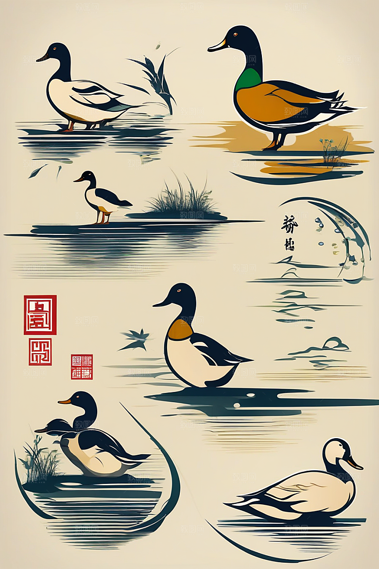 宋徽宗与绘本插图的梦幻故事