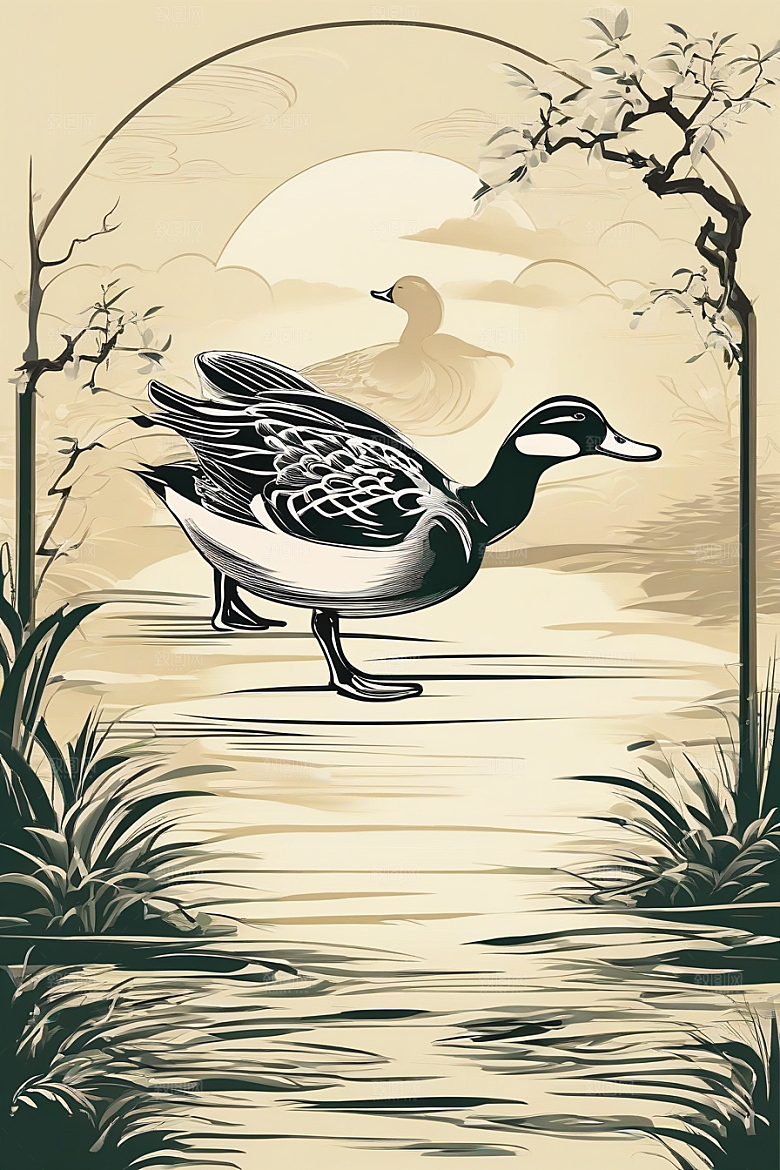 宋徽宗与绘本插图的梦幻故事