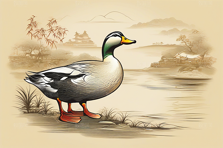 宋徽宗与绘本插图的奇幻冒险