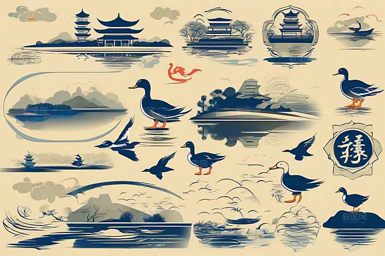 神奇的故事宋徽宗与绘本插图