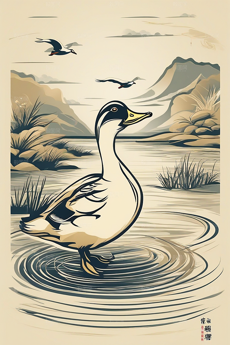 宋徽宗与绘本插图的故事