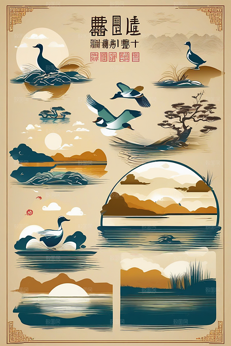 宋徽宗与绘本插图的故事
