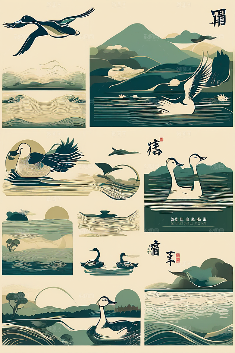 宋徽宗与绘本插图的故事