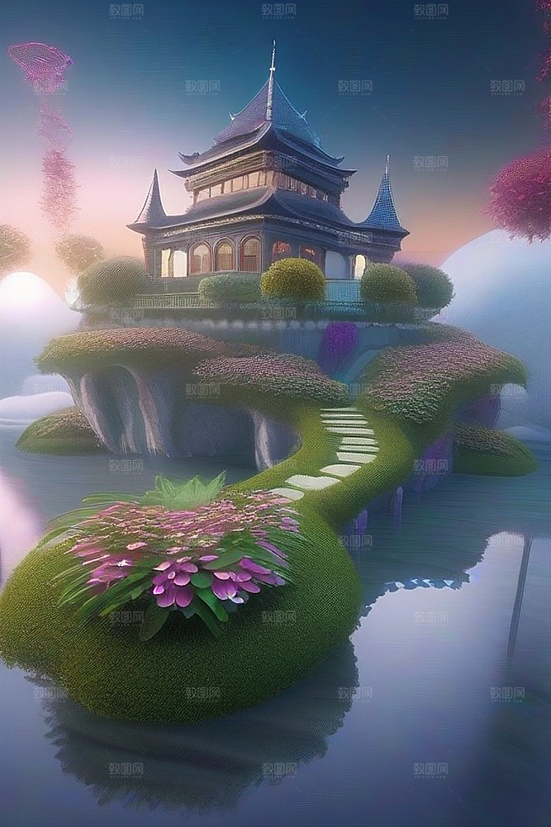 飘浮的云彩蓝天白云