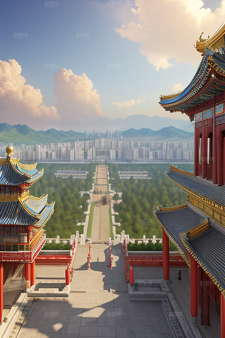 天宫之城CG打造逼真景观