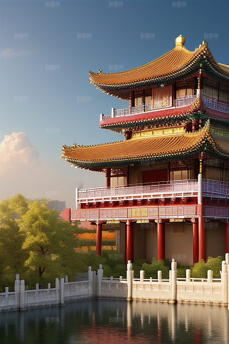天宫之城CG打造逼真景观