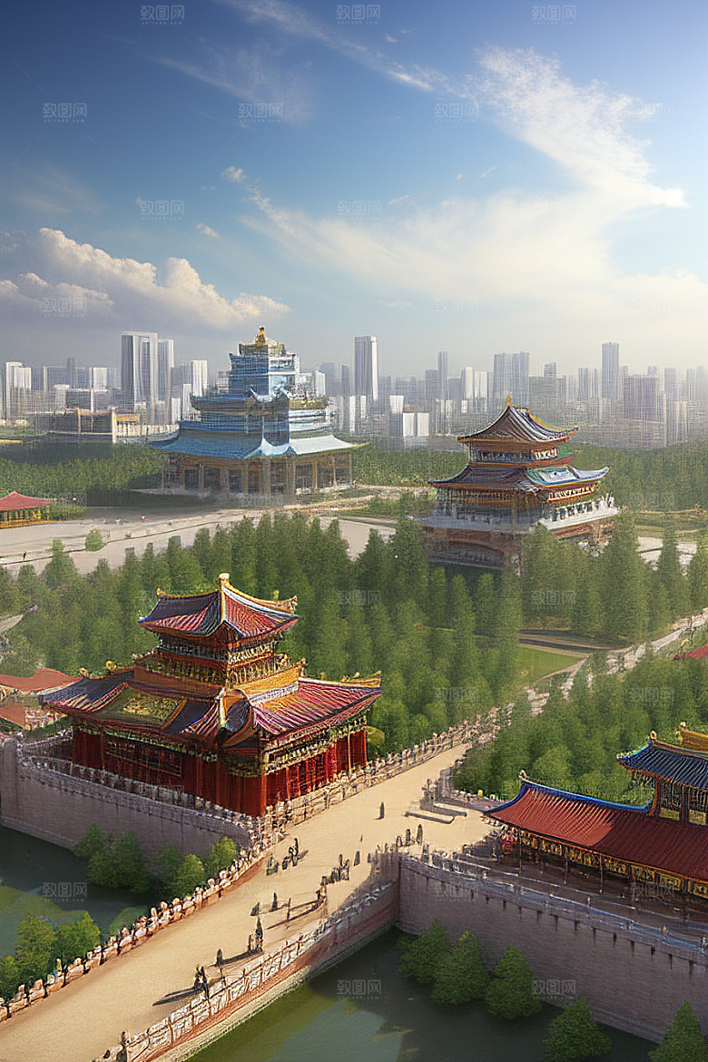 天宫之城CG打造逼真景观