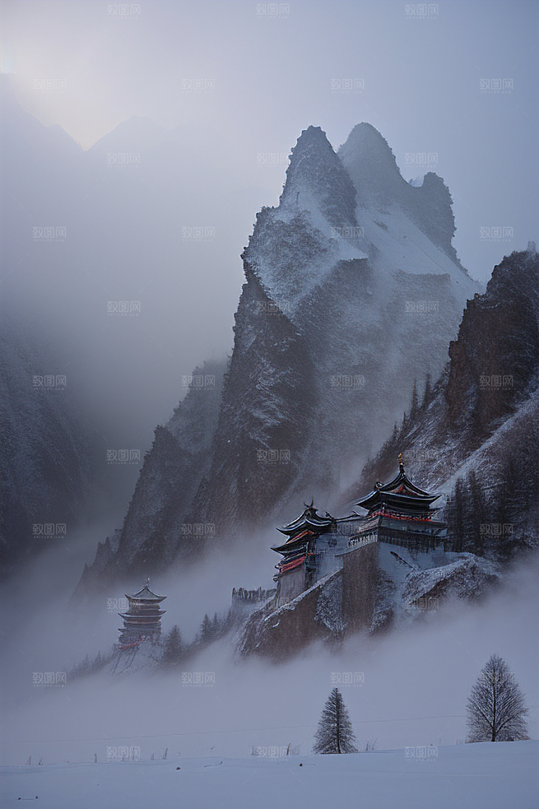 幽灵吹灯昆仑山的雪域宫殿