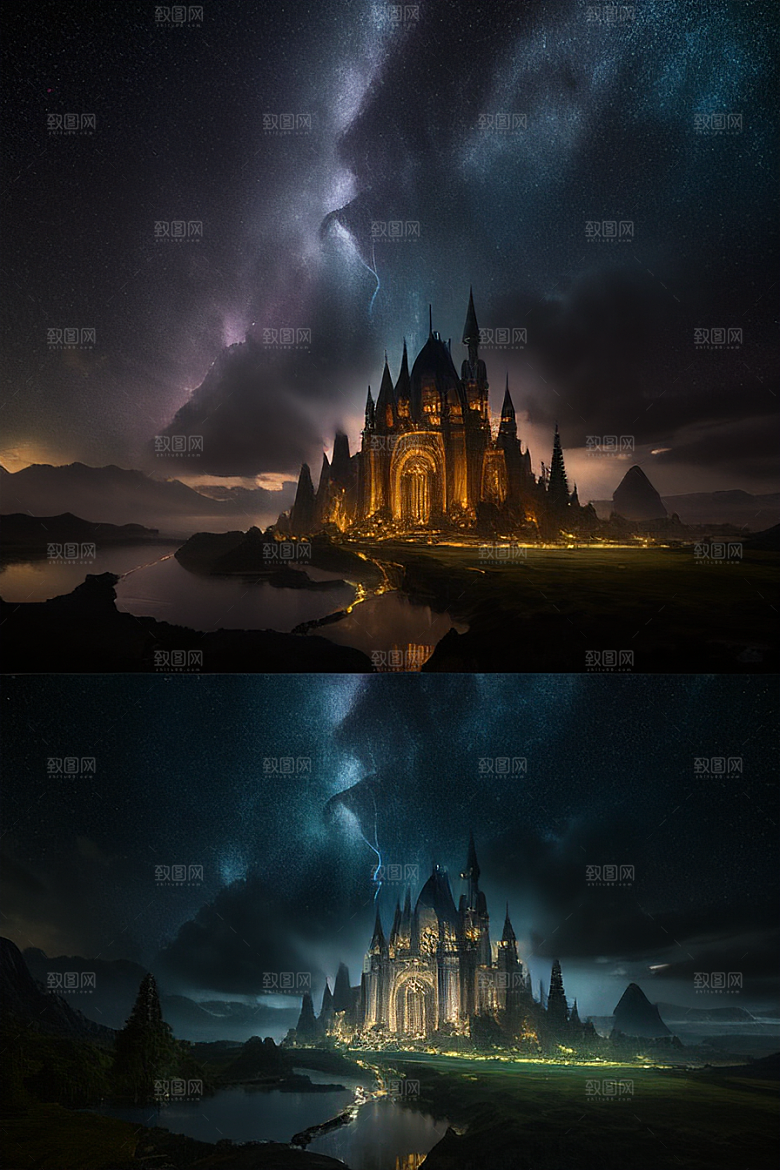 水晶宫奇景风景摄影作品