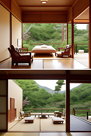 吉卜力风格日式房屋的装修设计