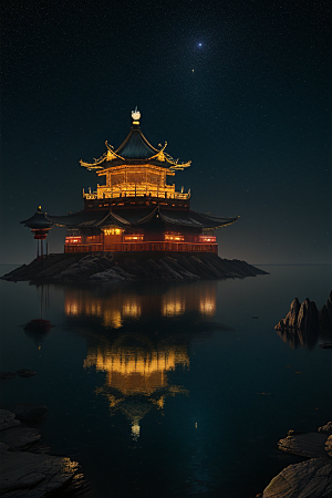 迷幻之光绘画世界