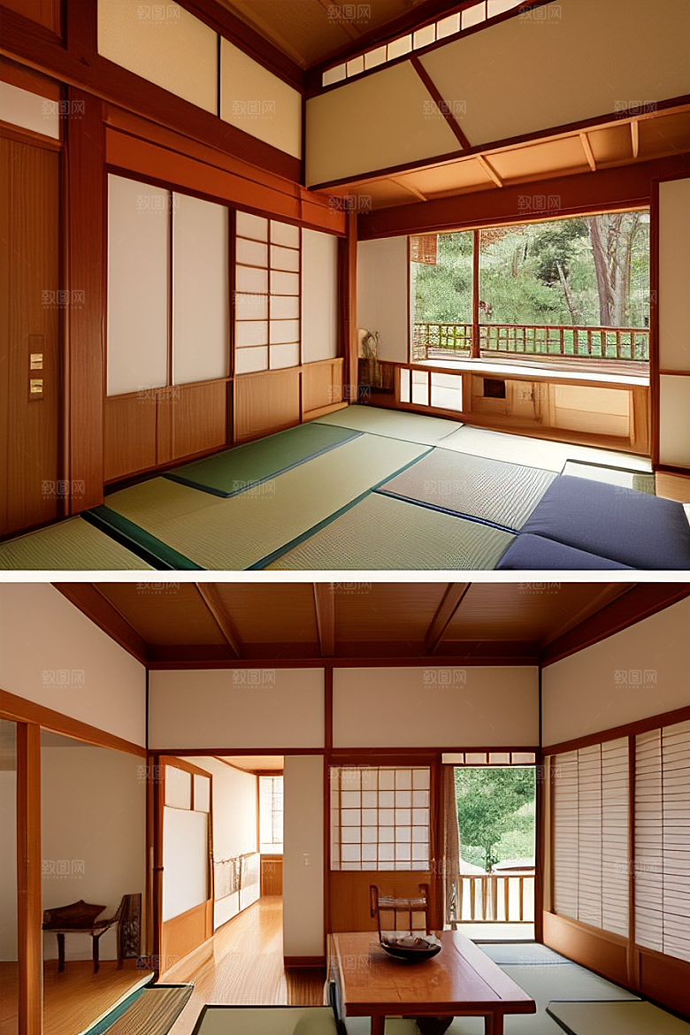 吉卜力风格日式舒适小屋