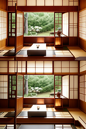 吉卜力风格日式舒适小屋