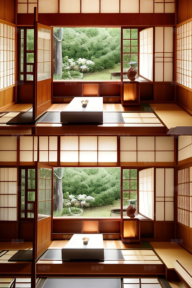 吉卜力风格日式舒适小屋