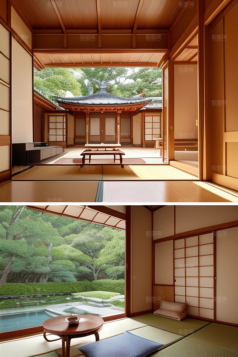 吉卜力风格日式舒适小屋