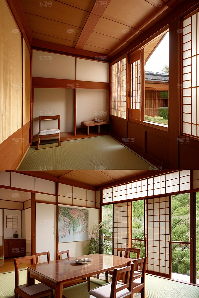 吉卜力风格日式舒适小屋