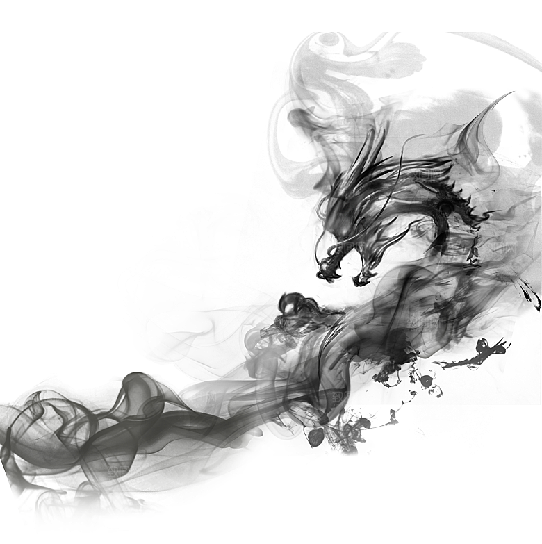 中国龙古典元素龙图案龙纹海报