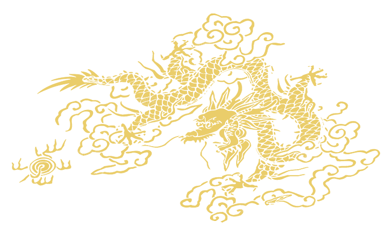 中国龙古典元素龙图案龙纹海报装饰