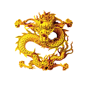 中国龙古典元素龙图案龙纹海报装饰素材