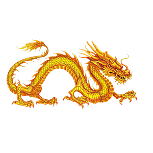 中国龙古典元素龙图案龙纹 海报装饰元素