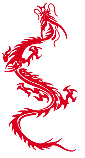 中国龙古典元素龙图案龙纹海报装饰