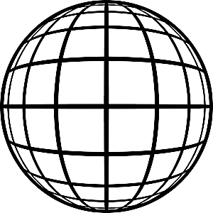 创意手绘地球星球PNG免抠元素透明背景图