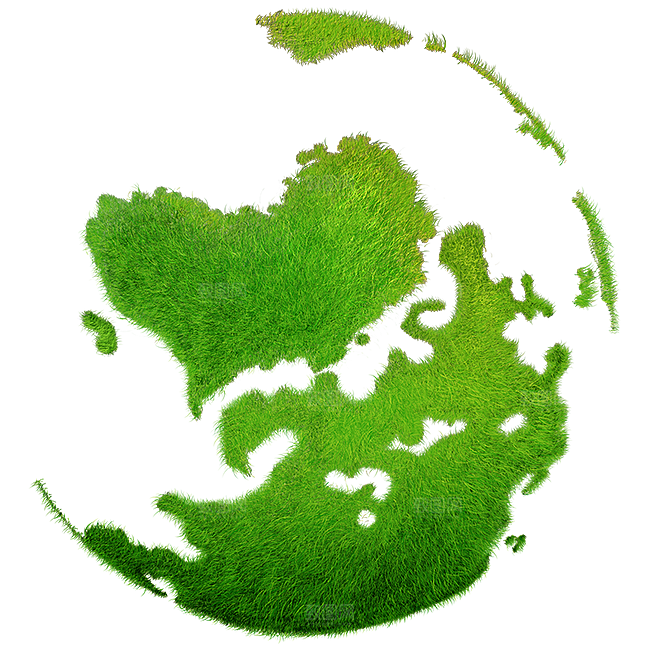 创意手绘地球星球PNG免抠元素透明背景图