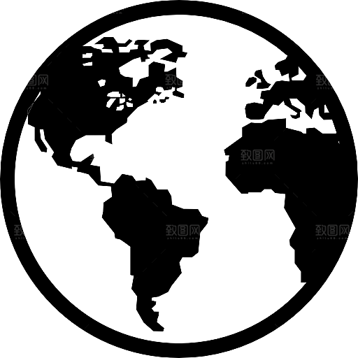 创意手绘地球星球PNG免抠元素透明