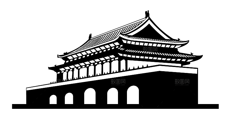 北京天安门png免抠透明国庆元素素材