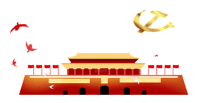 北京天安门png免抠透明国庆元素素材