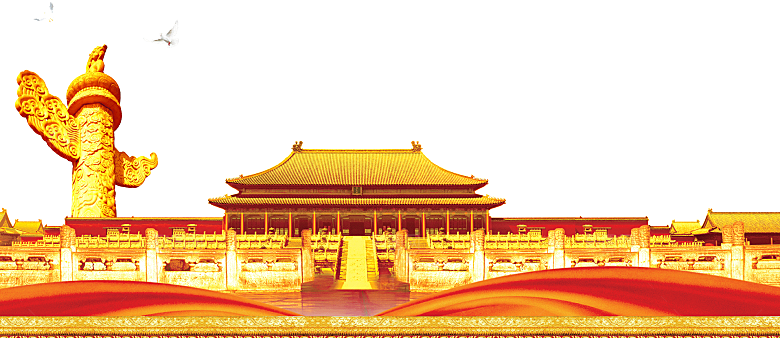 北京天安门png免抠透明国庆元素图元素
