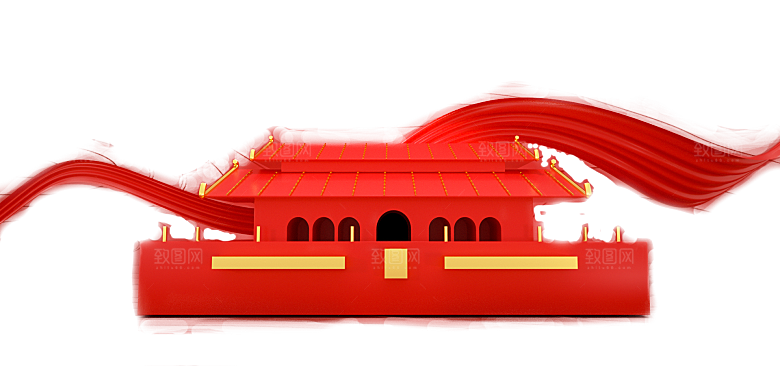 北京天安门png免抠透明国庆元素素材