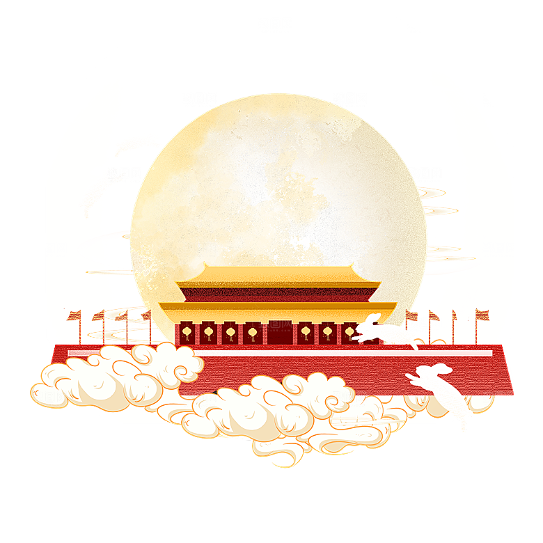 北京天安门png免抠透明国庆元素图元素