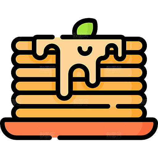 卡通可爱食物小图标蛋糕冰淇淋PNG