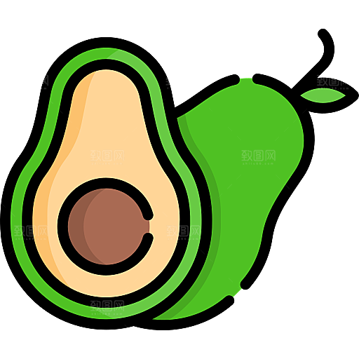 卡通可爱食物小图标蛋糕冰淇淋PNG