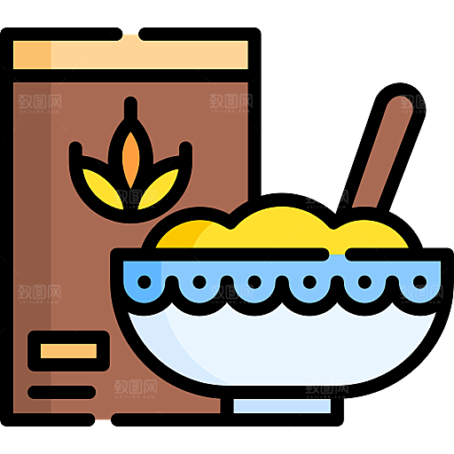 卡通可爱食物小图标蛋糕冰淇淋PNG素材