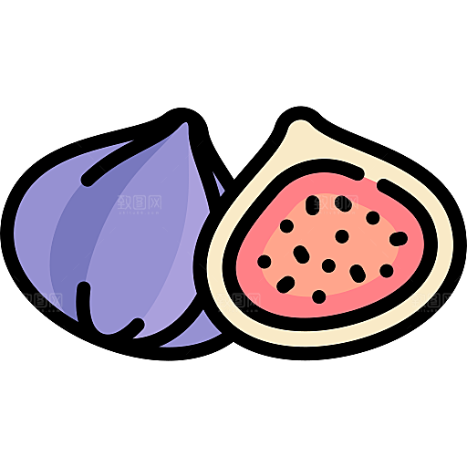 卡通可爱食物小图标蛋糕冰淇淋PNG