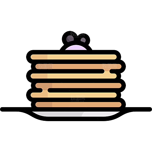 卡通可爱食物小图标蛋糕冰淇淋PNG素材