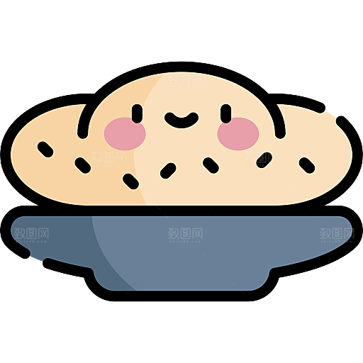 卡通可爱食物小图标蛋糕冰淇淋PNG素材