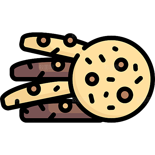 卡通可爱食物小图标蛋糕冰淇淋PNG素材