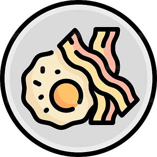 卡通可爱食物小图标蛋糕冰淇淋PNG元素