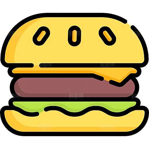 卡通可爱食物小图标蛋糕冰淇淋PNG元素