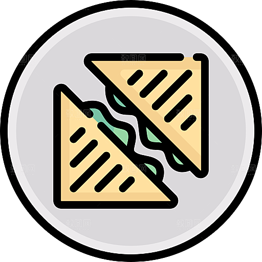 卡通可爱食物小图标蛋糕冰淇淋PNG